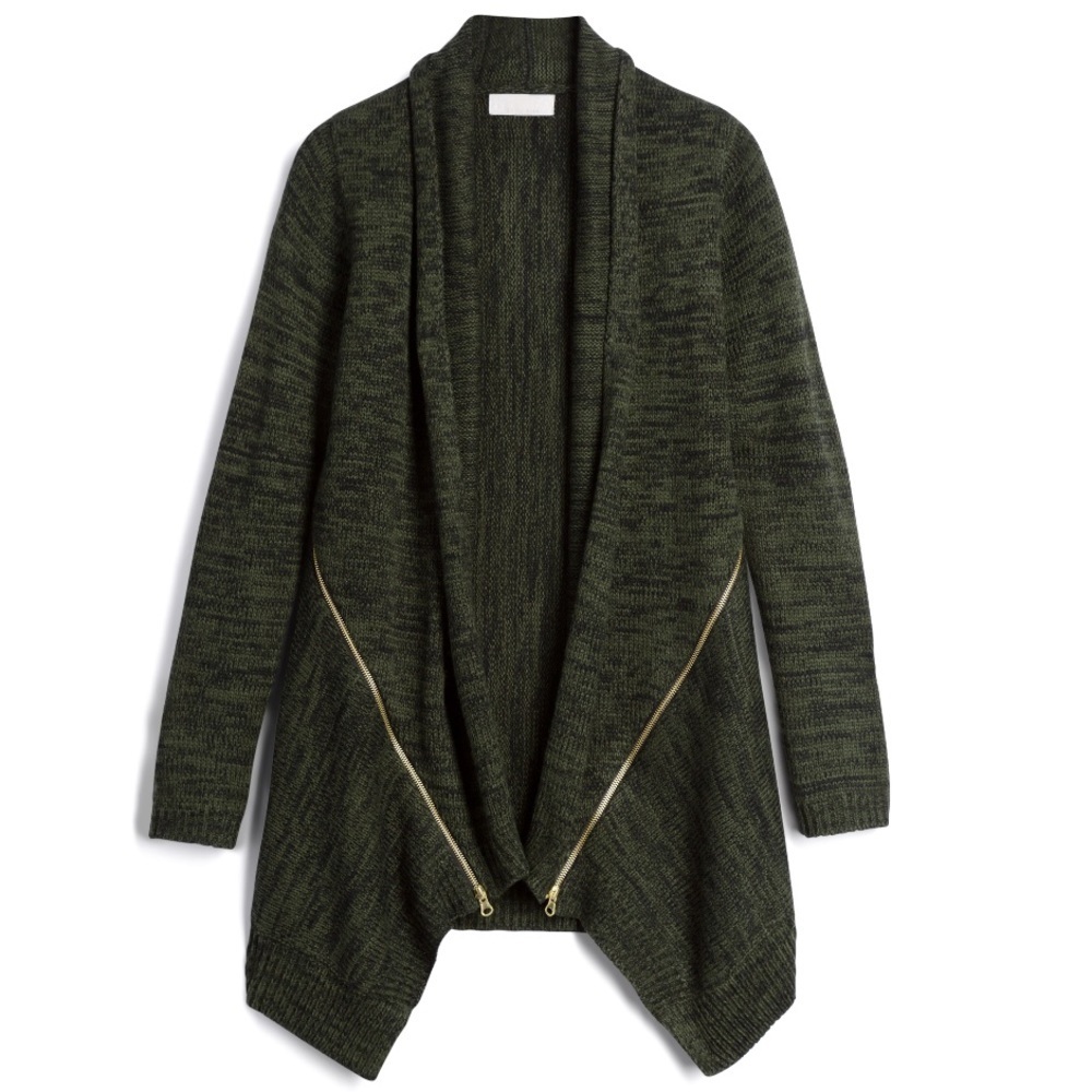 Emily Rose green open sweater
